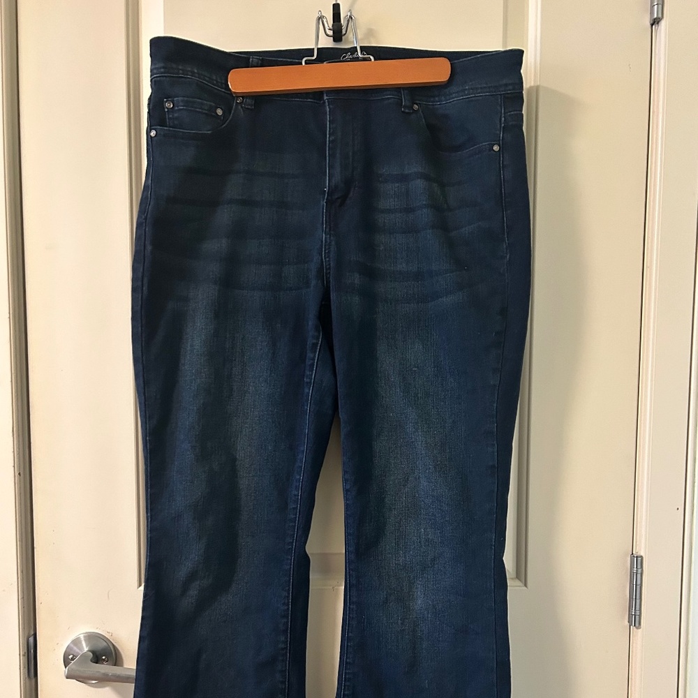 Bootcut Dark Wash Jeans (size 12)